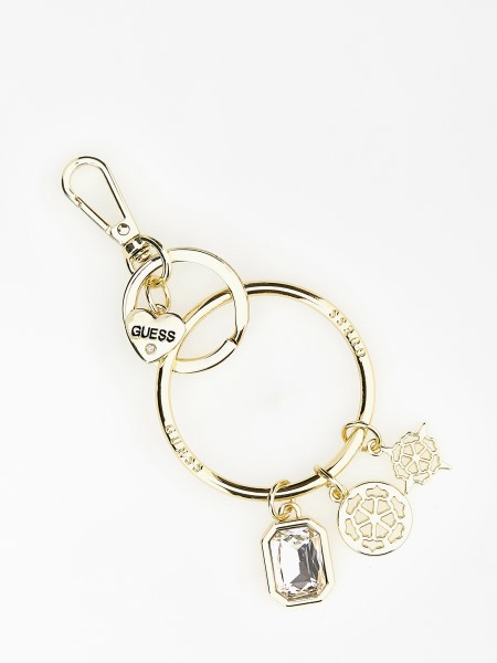 Hiszem Fehér 4g Logós Kulcstartó