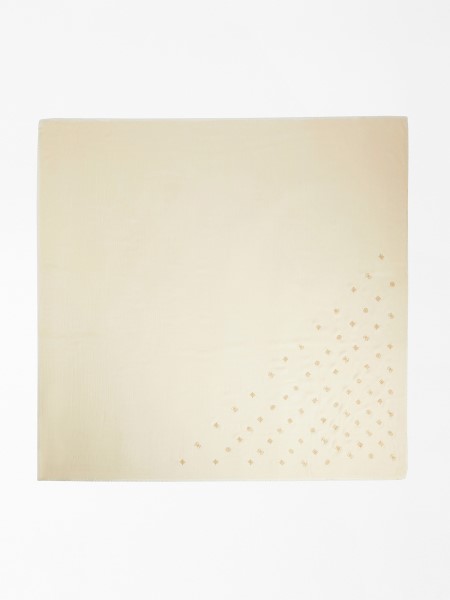 Kasmír Keverék Keffiyeh Hiszem Bézs