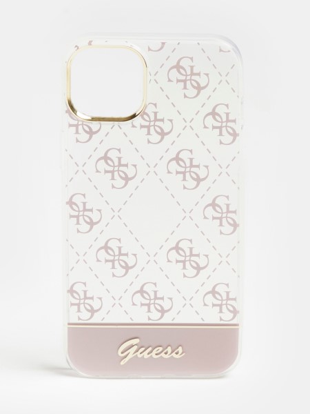 Iphone 14 Plus 4g Logó Borítója Hiszem Rózsaszín