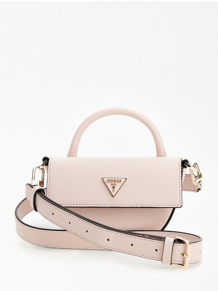 Alexie Saffiano Mini Táska Hiszem Rózsaszín