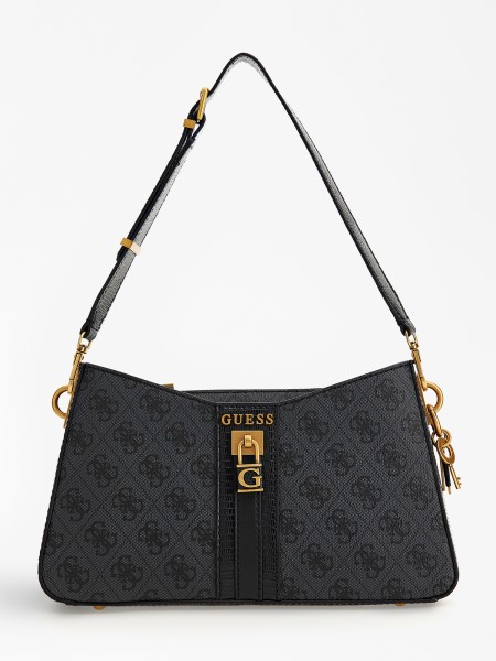 Szürke Guess Ginevra 4g Logós Válltáska