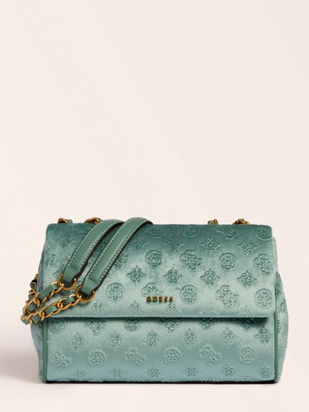 Gondolom Világoskék Kimi Bársony Crossbody Táska