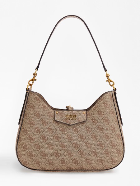 Eco Brenton 4g Logós Hobo Táska Hiszem Bézs