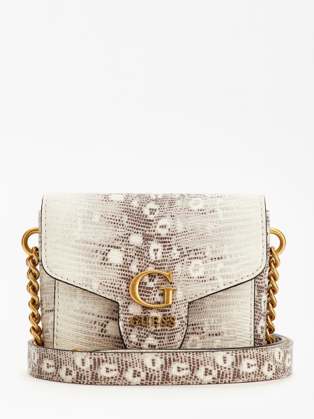 Szürke Multi Shenny Python-print Mini Crossbody Tip