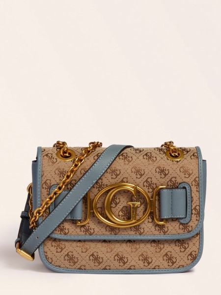 Aileen 4g Logós Crossbody Bag Guess Kék