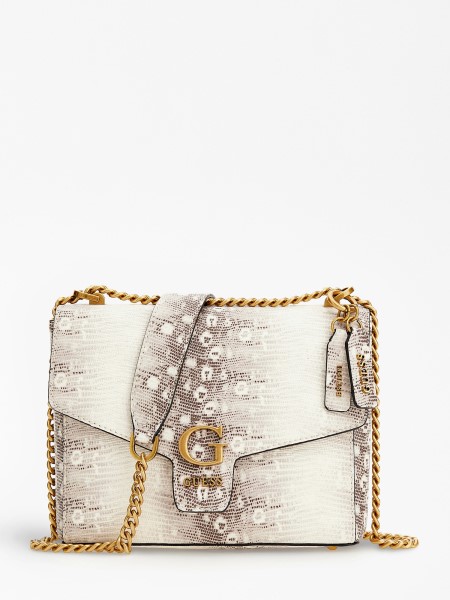 Shenny Python-print Mini Crossbody Szürke Több Tipp