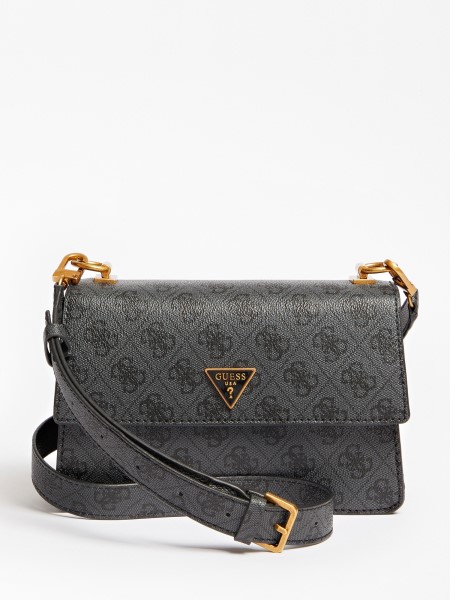 Alexie 4g Logós Mini Crossbody Bag Guess Szürke