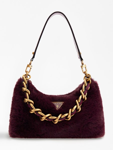 Morada Műszőrme Válltáska Piros Tipp