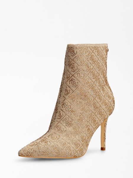 Bézs Strassz Dafina Bokacsizma Tipp