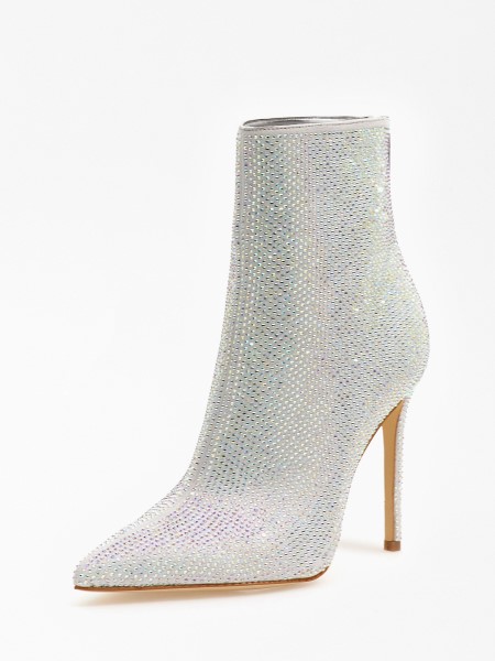 Strassz Selma Bokacsizma Ezüst Tipp