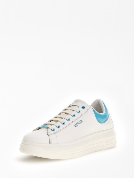 Vibo Bőr Keverék Tornacipő Világoskék Tipp