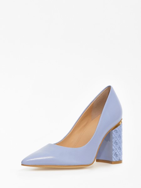 Világoskék Pialy Valódi Bőr Udvari Cipő Találgatás