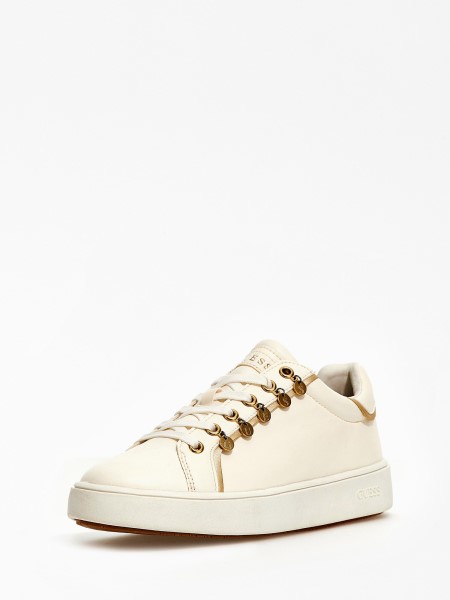 Mely Logó Charm Sneaker Guess White