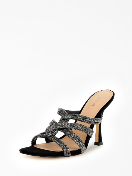 Sypress Strasszos Szandál Fekete Tipp