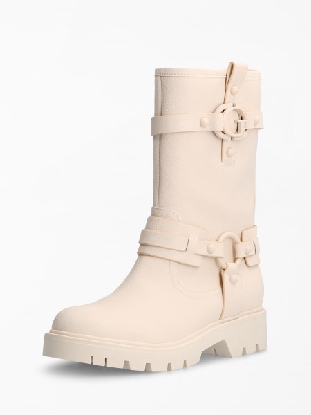 Hiszem, Fehér Multi Randa G Logós Csizma