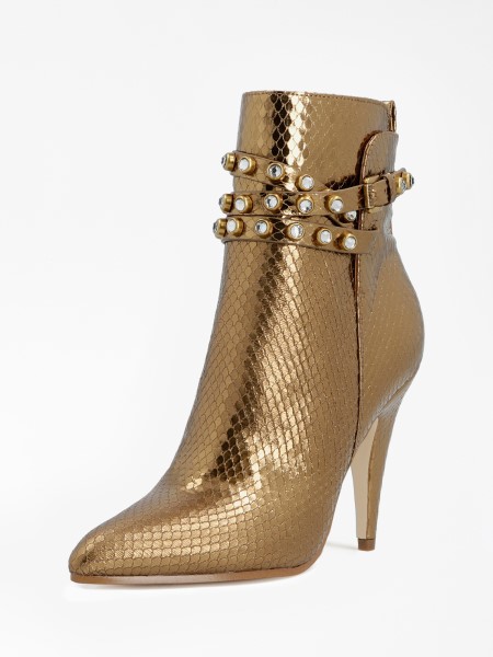 Hiszem Jessia Laminált Csizma Bronz