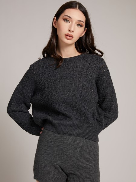 Kábelek Pulóver Hiszem Kék