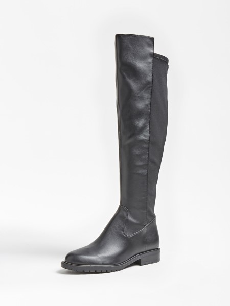 Gondolom Raniela Kerek Orrú Csizma Fekete