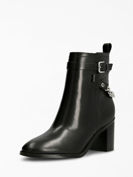 Fekete Kalili Valódi Bőr Csizma Hiszem