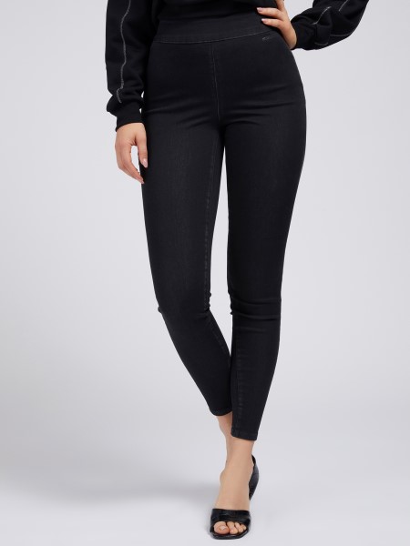 Fekete Jegging Fit Farmer Nadrág Tip