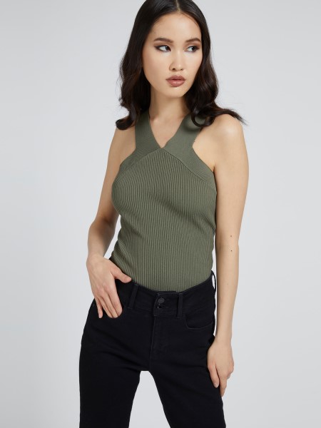 Zöld Kitalálós Pulóver