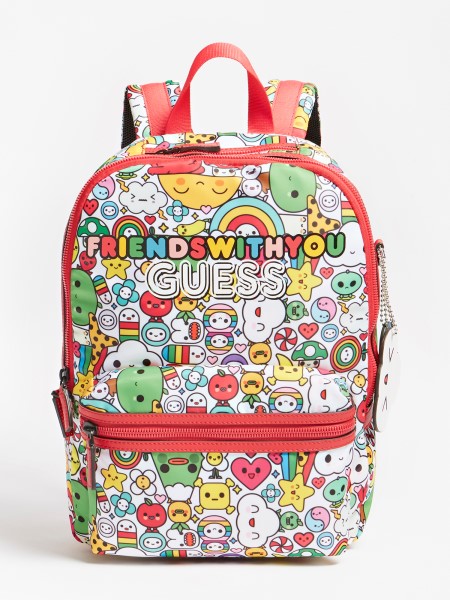 Mindenütt Karakter Nyomtatott Hátizsák Többszínű Minta Találgatás