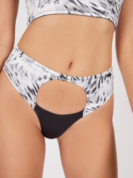 Hiszem, Az Egész Nyomat Szatén Brazil Fekete Multi