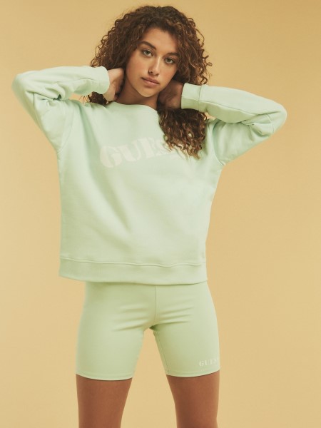 Zöld Elülső Logós Pulóver Tipp