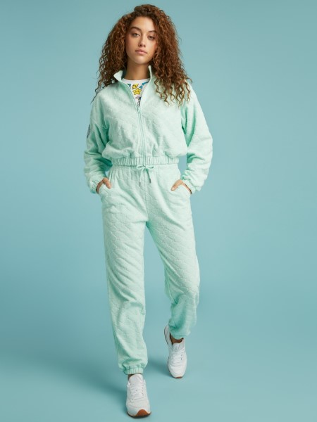 Kék, Mindenhol Nyomtatott Nadrág Tip