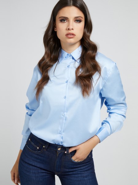 Hiszem Popeline Ing Világoskék