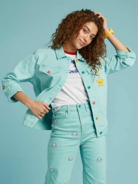 Hiszem Farmer Dzseki Foltok Világoskék