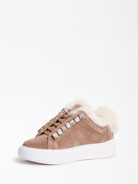 Szürke Multi Haya Valódi Bőr Tornacipő Tipp