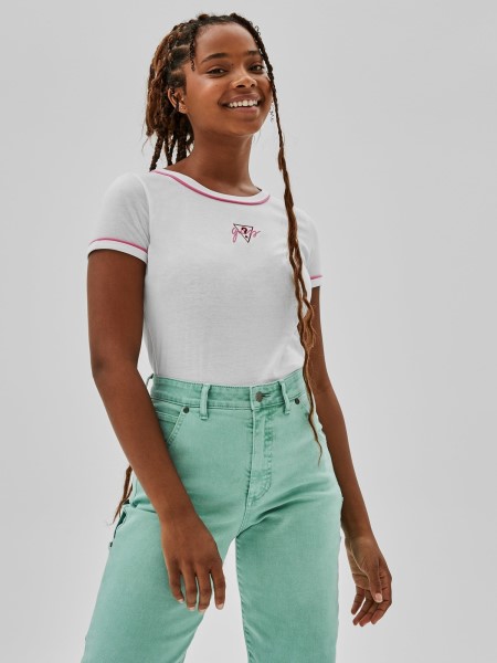 Hiszem, Elülső Logós Póló Fehér