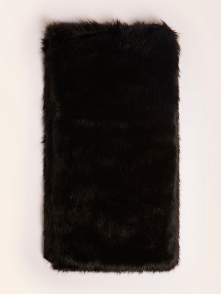 Fekete Műszőrme Sál Tipp