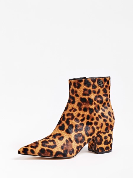 Zadien Animalier Bőr Udvari Cipő Tipp Animalier