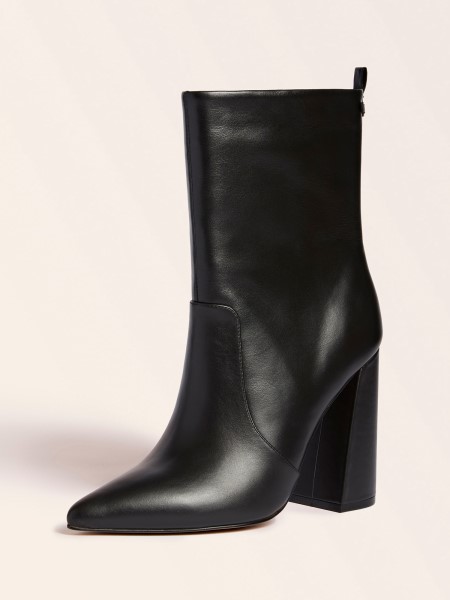 Marciano Valódi Bőr Bokacsizma Fekete Tipp