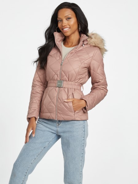 Eco Zaila Pufferkabát Hiszem Sült Gesztenye