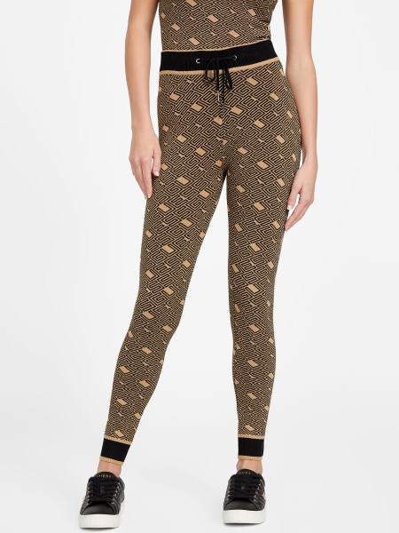 Toasted Taupe Multi Guess Eco Cachet Pulóver Leggings