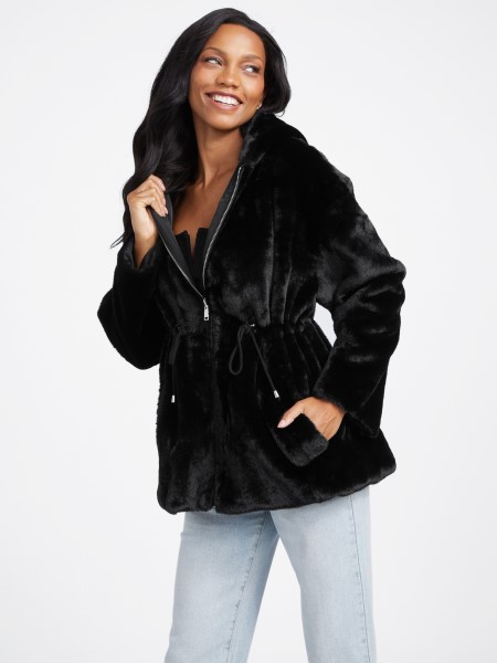 Hiszem Koromfekete Fatima Kifordítható Kabát