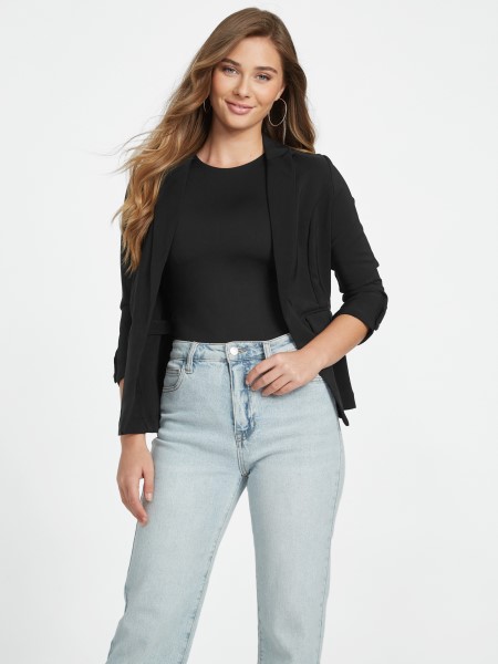 Angie Blézer Tipp Koromfekete