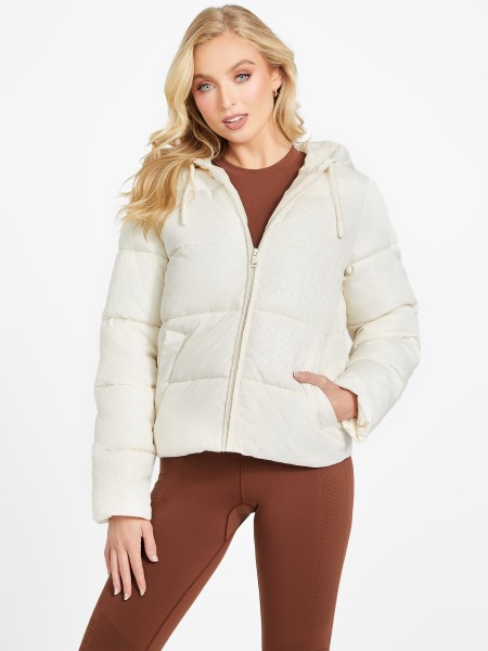 Eco Denice Pufferkabát Dove White Hiszem