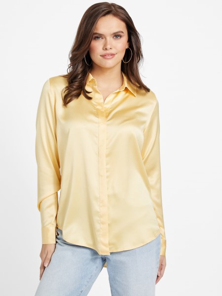 Hiszem Becsület Szatén Ing Poros Napkelte