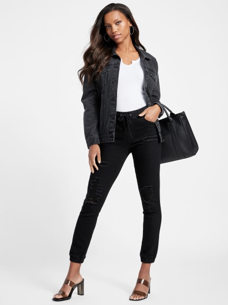 Paisley Közepesen Emelkedő Farmer Kocogók Sejtik Fekete Elpusztítani