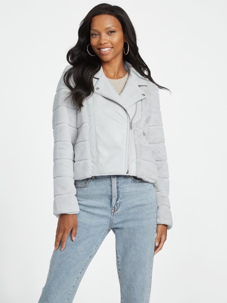 Cadia Műszőrme Motokabát Hegyi Szürke Tipp