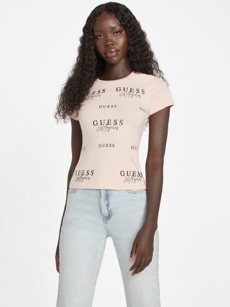 Eco Catae Strassz Logó Póló Hiszem Gőz Rózsa