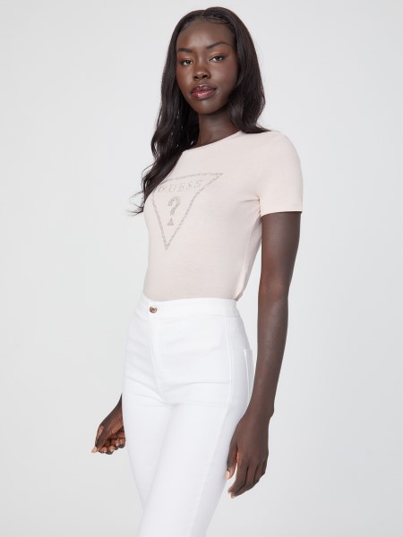 Hiszem, Dimrose Zillah Strasszos Logós Póló