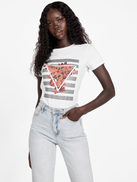 Eco Trinity Logós Póló Igazi Fehér Tipp