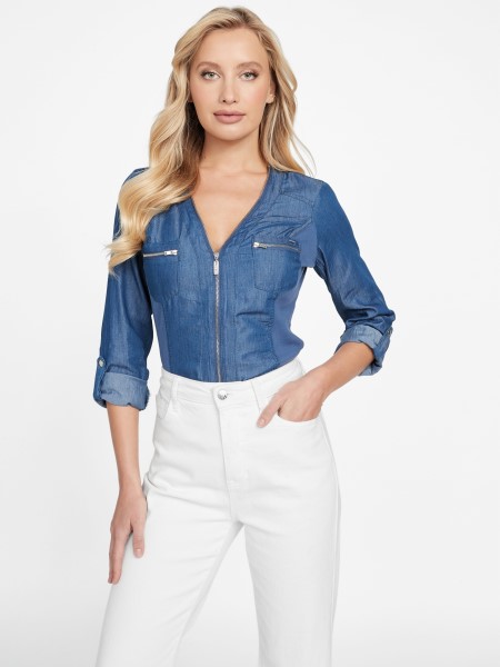 Raya Top Guess Sötét Mosás