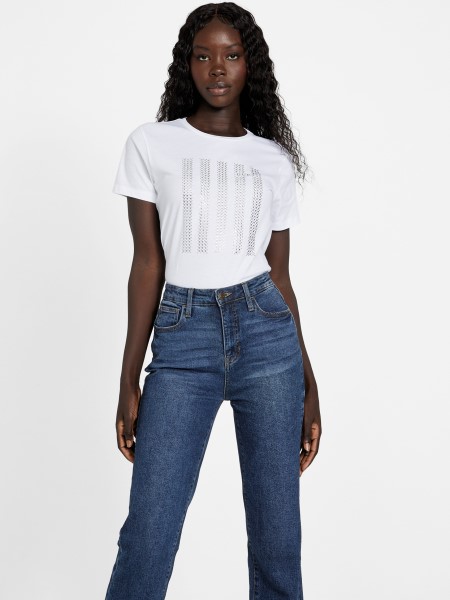 Hiszem Eco Felix Bling Póló Tiszta Fehér