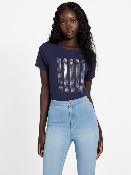 Eco Felix Bling Póló éjszakai Haditengerészet Tipp